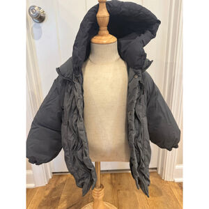 Boys ZARA Puffer Jacket 3T Gray Blue